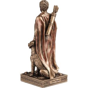 Bronze Odysseus and Argos Greek Pantheon Statue