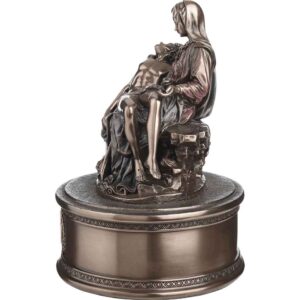 Bronzed La Pieta Urn