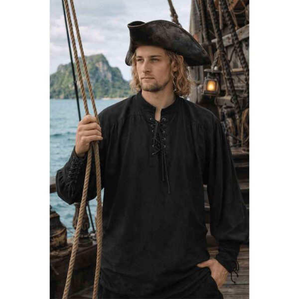 Corsair Heritage Lace-Up Pirate Shirt