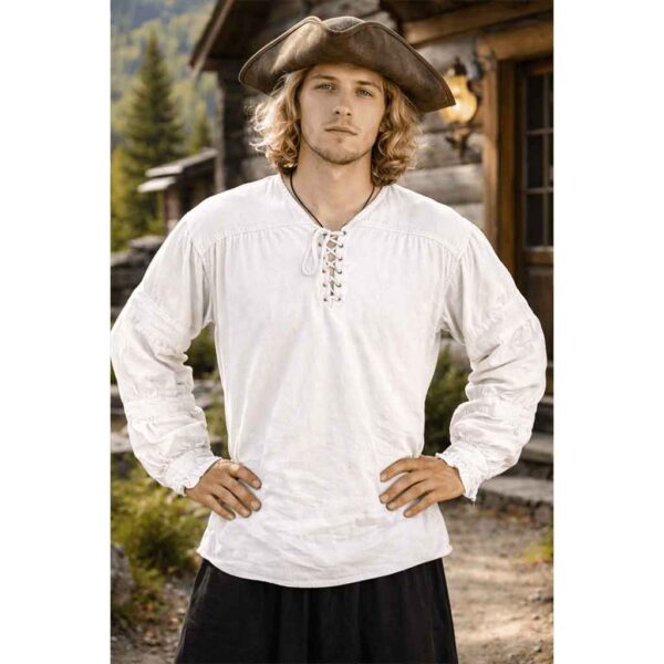 Seafarer Heritage Lace-Up Shirt