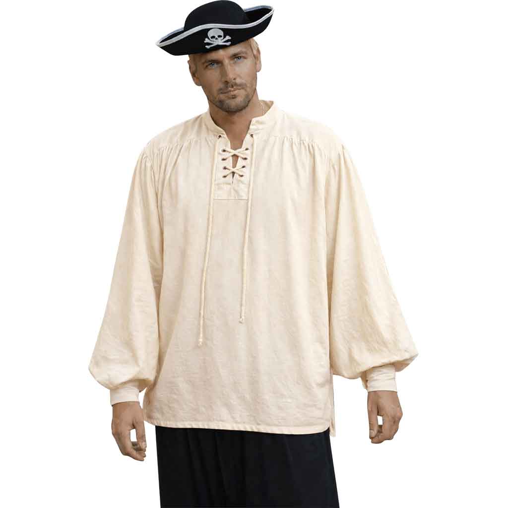 Sea Rover Lace-Up Pirate Shirt