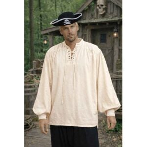 Sea Rover Lace-Up Pirate Shirt