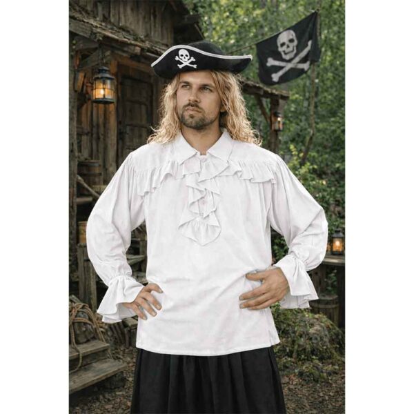 Captains Court Ruffled Pirate Shirt
