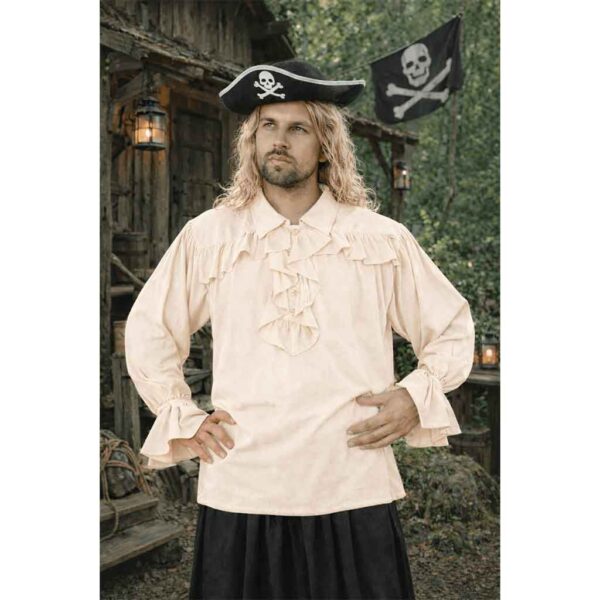 Captains Court Ruffled Pirate Shirt