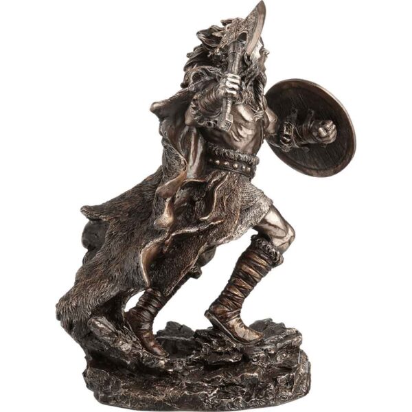 Ragnars Charge Viking Berserker Statue