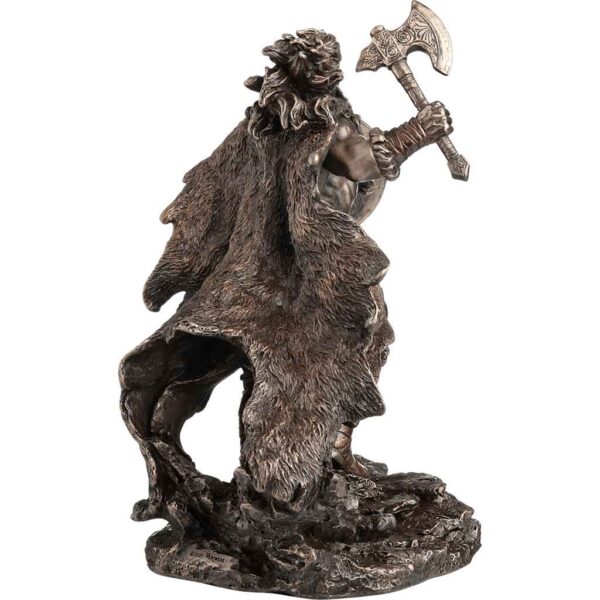 Ragnars Charge Viking Berserker Statue