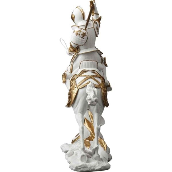 Cavalry Charge Medieval Knight Statue
