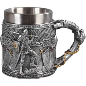 Chainmail Crusader Knight Mug