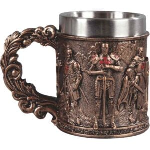 Bronze Crusader Knights Mug