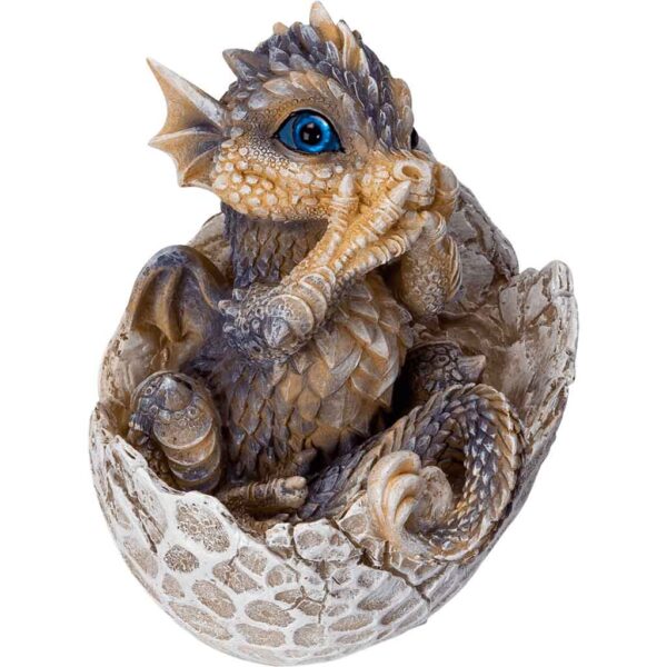 Sandy Dragon Hatchling Statue