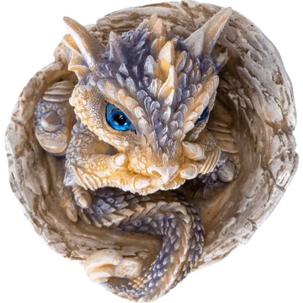 Sandy Dragon Hatchling Statue