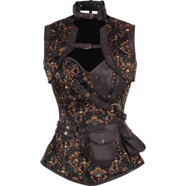Baroque Skull Corset with Jacket