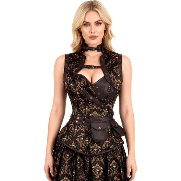 Baroque Skull Corset with Jacket