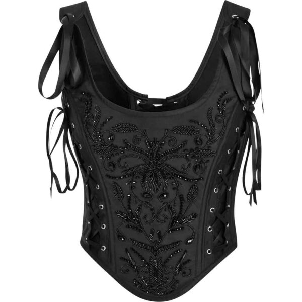 Embroidered Rococo Overbust Corset