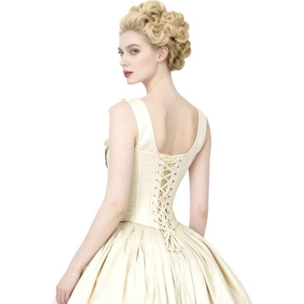Embroidered Rococo Overbust Corset