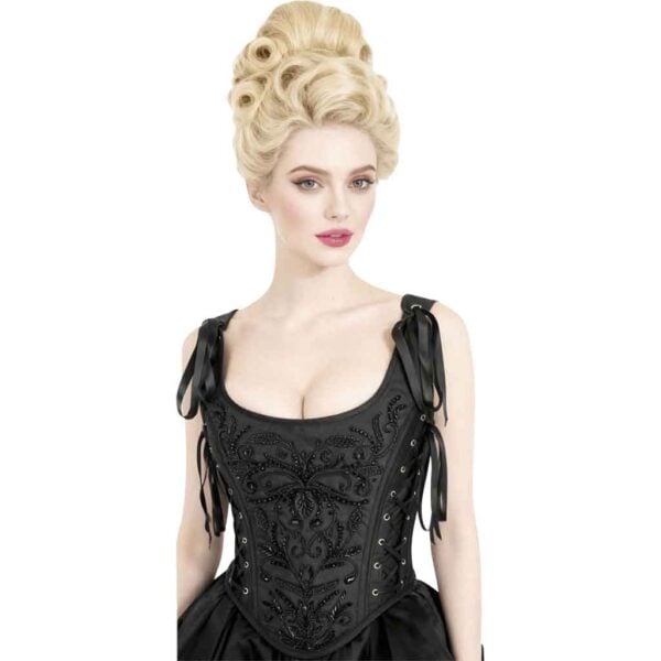 Embroidered Rococo Overbust Corset