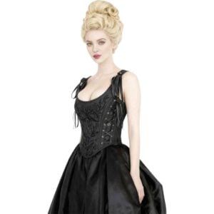 Embroidered Rococo Overbust Corset