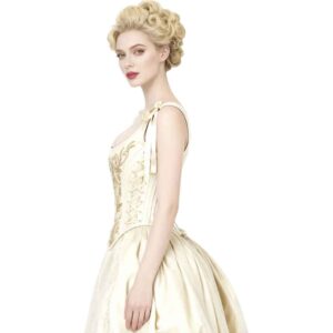 Embroidered Rococo Overbust Corset