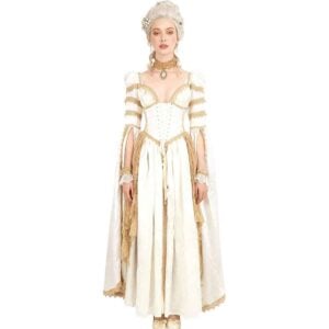 Ivory Elven Rococo Corset Dress