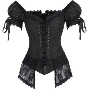 Overbust Rococo Peplum Corset