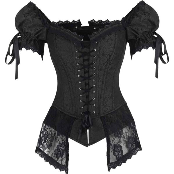 Overbust Rococo Peplum Corset