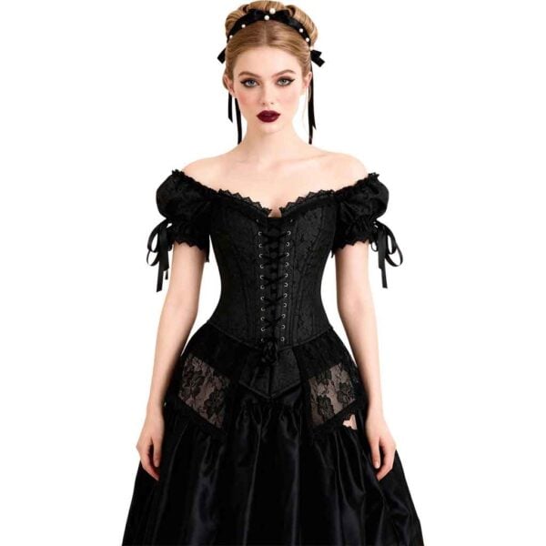 Overbust Rococo Peplum Corset