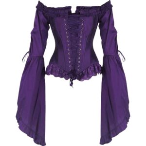Rubee Off-Shoulder Overbust Rococo Corset
