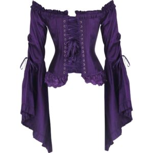 Rubee Off-Shoulder Overbust Rococo Corset