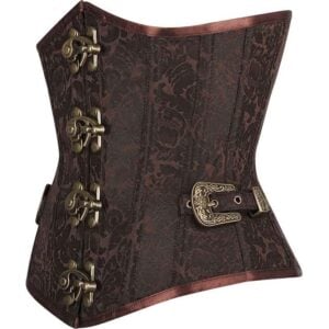 Brown Steampunk Underbust Corset