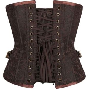Brown Steampunk Underbust Corset