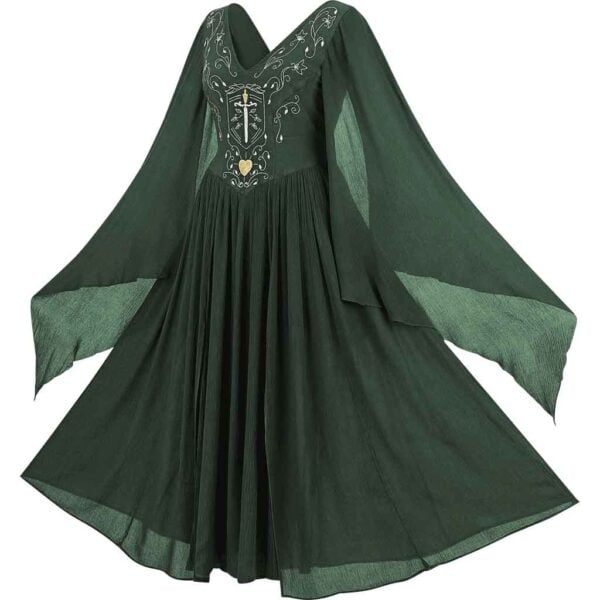 Galadria Maxi Dress - Huntress Green