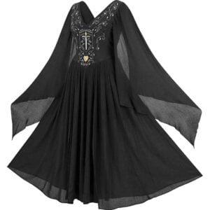Galadria Maxi Dress - Black Midnight