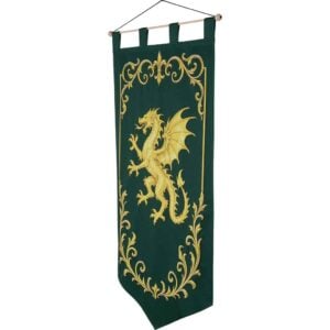 Heraldic Dragon Medieval Banner