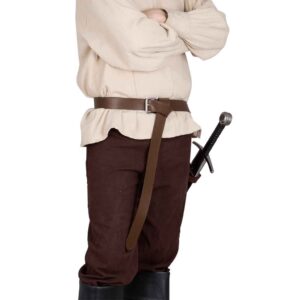 Medieval Leather Sword Belt