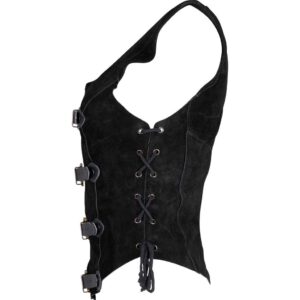 Veloria Womens Suede Vest