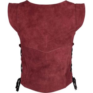Veloria Womens Suede Vest