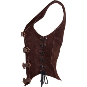 Veloria Womens Suede Vest