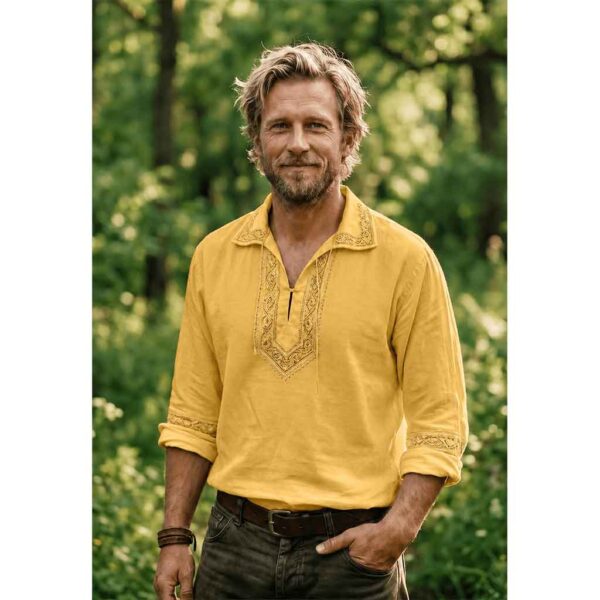 Aethelgard Embroidered Shirt
