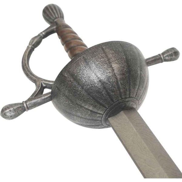 Argent Cup Hilt LARP Rapier
