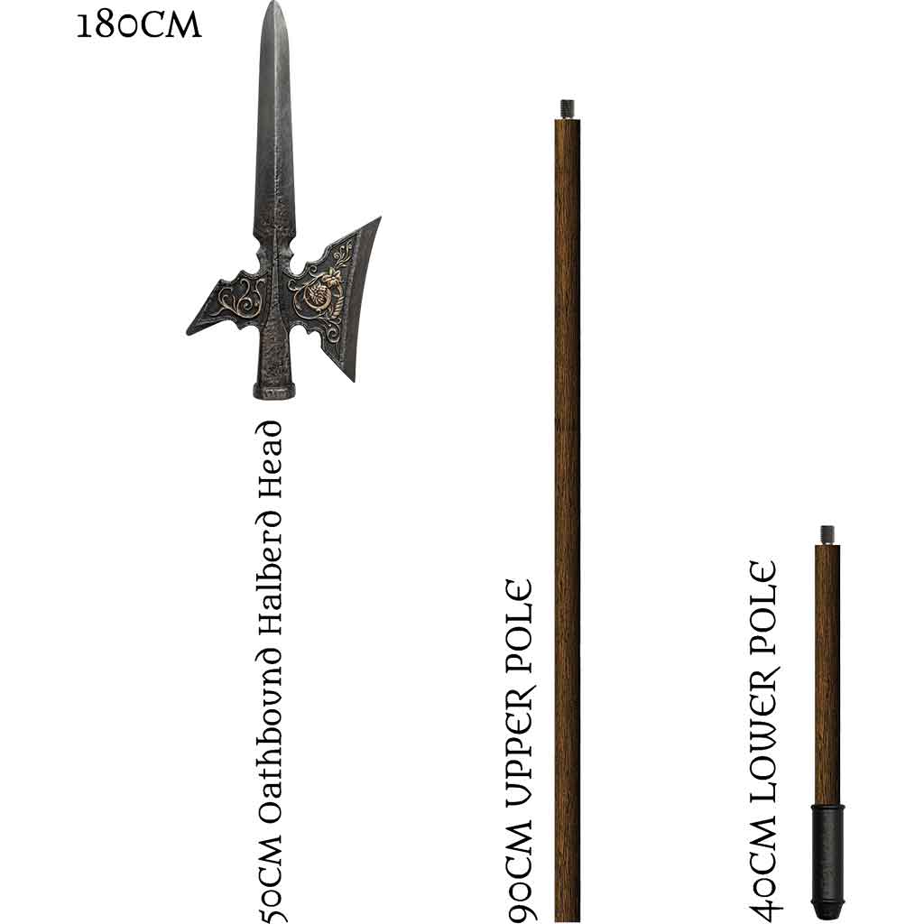 Oathbound LARP Halberd