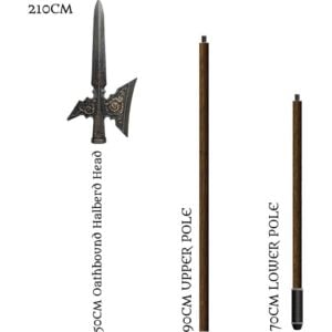 Oathbound LARP Halberd