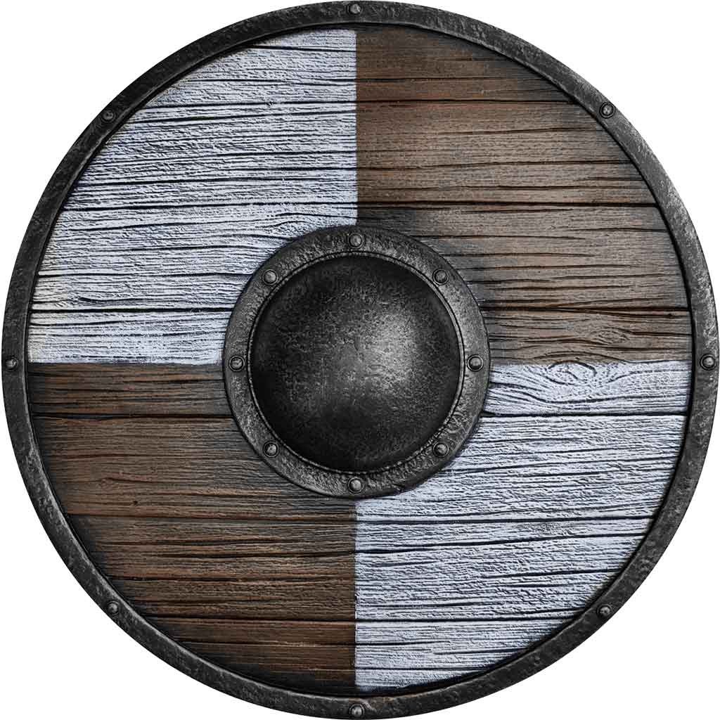 Fjorir Viking LARP Shield