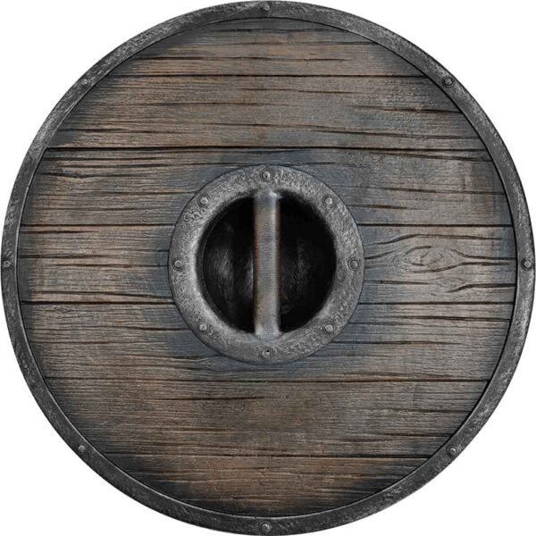 Red and White Vinda LARP Shield