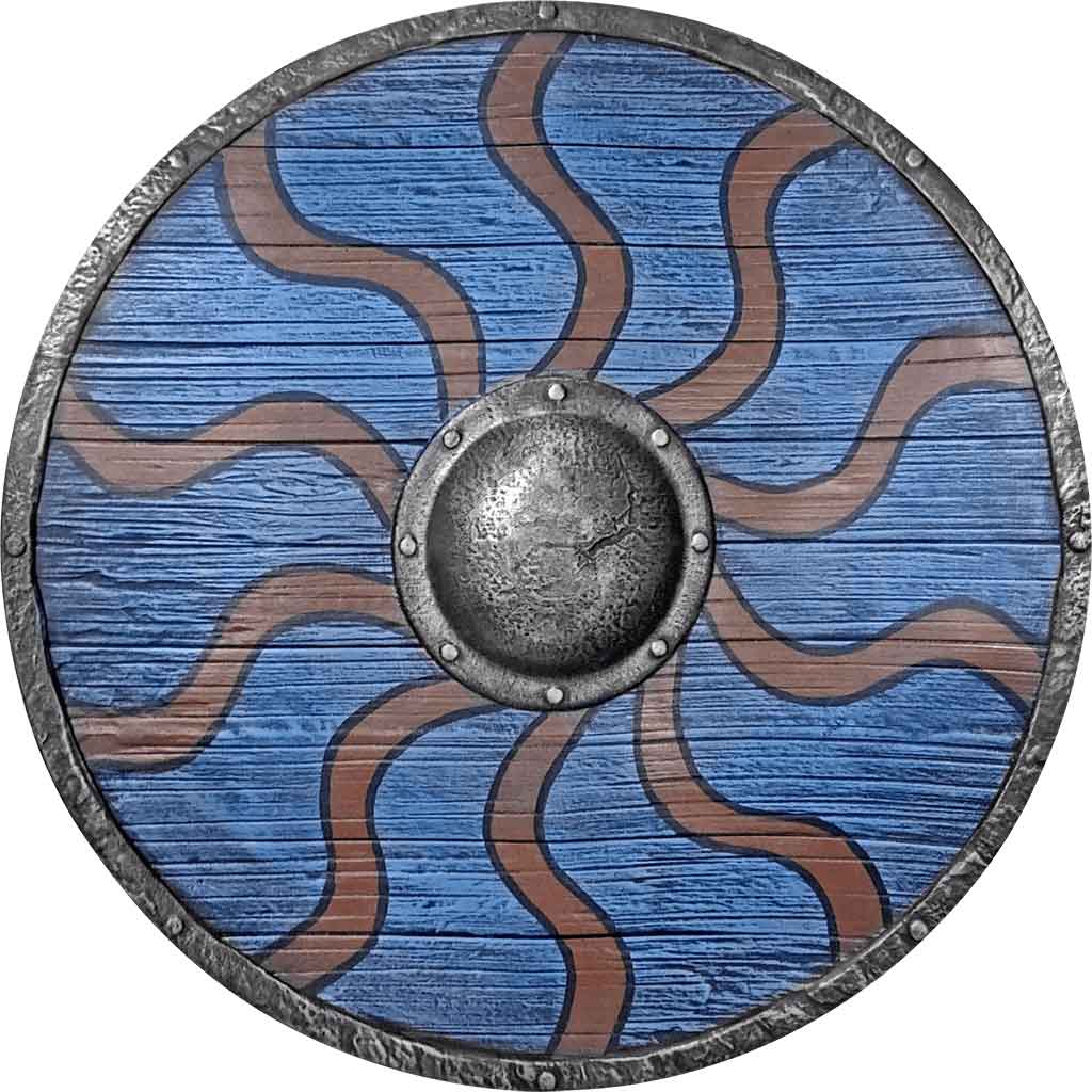 Blue Seafarer's LARP Shield