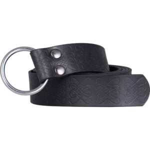 Embossed Egon Ring Belt