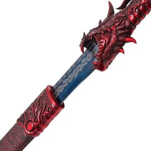 Red Dragon Hilt Katana