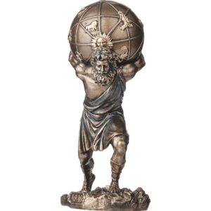 Atlas with Celestial Sphere Statue