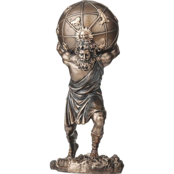 Atlas with Celestial Sphere Statue