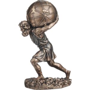 Atlas with Celestial Sphere Statue