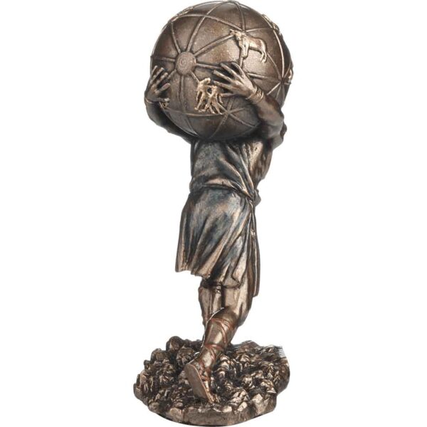 Atlas with Celestial Sphere Statue